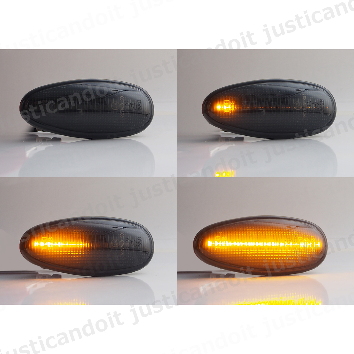 【DS39】 ランサーセディア ワゴン CS2A CS5A CS2W CS5W LED サイドマーカー 流れる ウインカー シーケンシャル ウィンカー スモーク