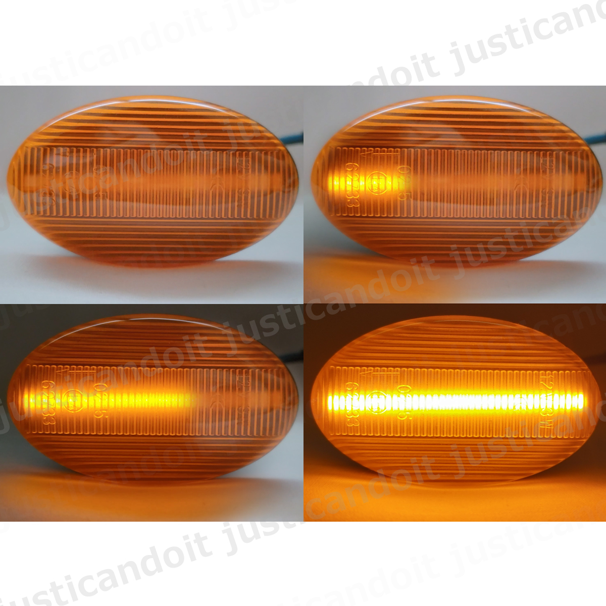 DA54] Sambar van Dias van Sambar EV TV1 TV2 / Sambar Truck TT1 TT2 текущий . указатель поворота последовательный LED боковой маркер (габарит) 