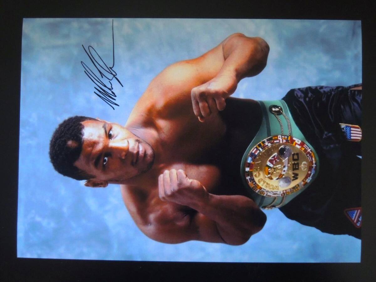 A4 額付き ポスター Mike Tyson マイクタイソン WBC ベルト A4 額付き ポスター Mike Tyson マイクタイソン WBC ベルト