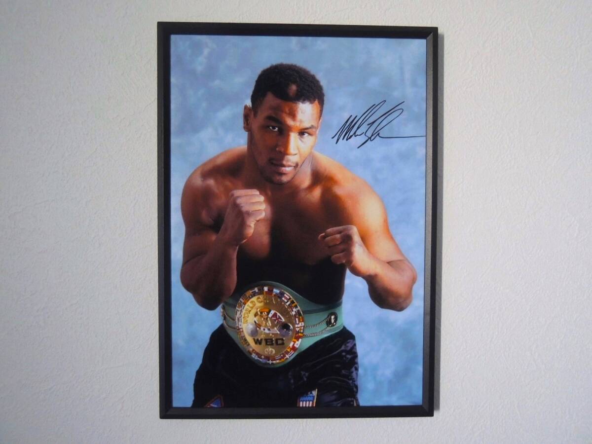 A4 額付き ポスター Mike Tyson マイクタイソン WBC ベルト A4 額付き ポスター Mike Tyson マイクタイソン WBC ベルト