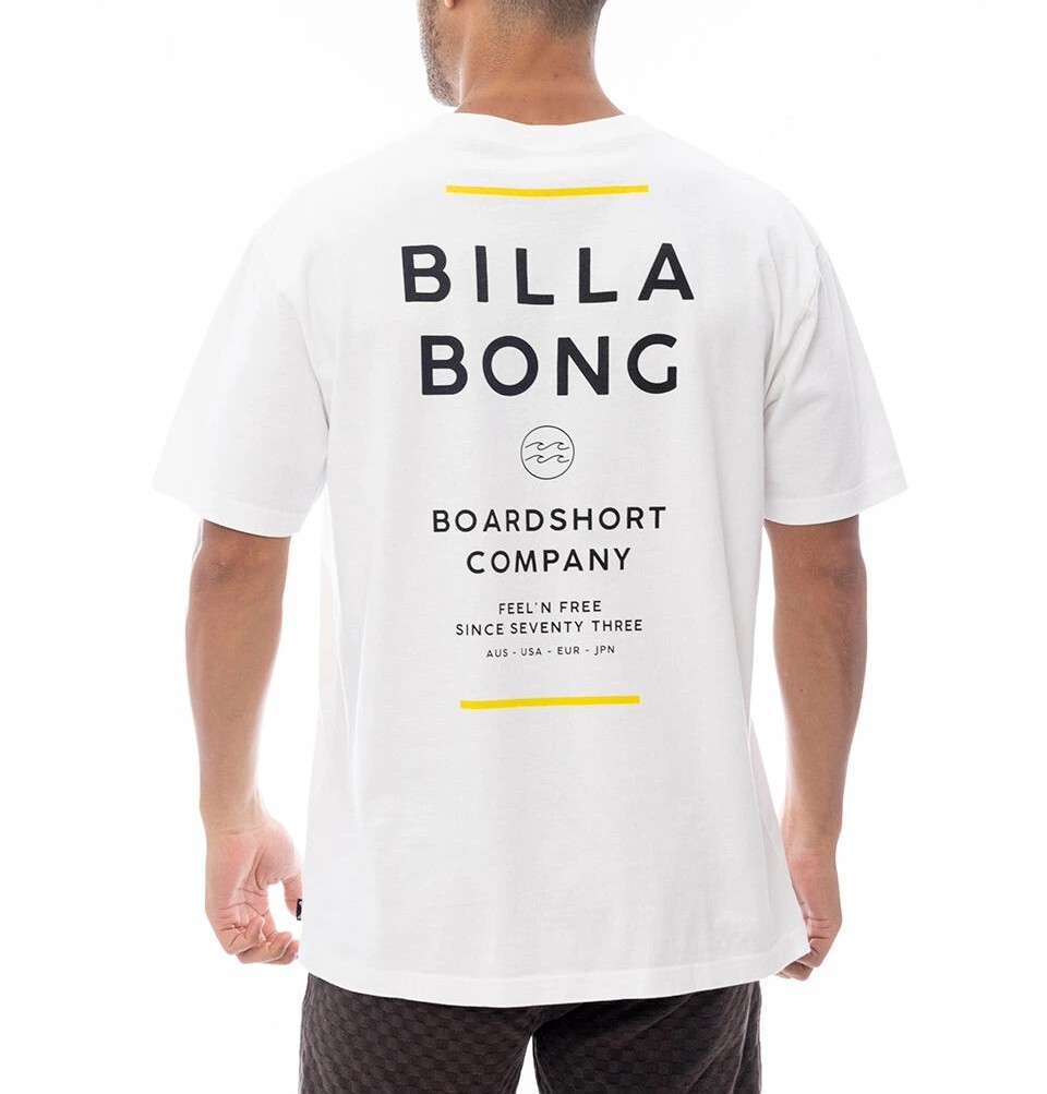 ★送料無料★2025春夏 新品【BILLABONG/ビラボン】SUNBLOCK Tシャツ 【OVER FIT】 WHT メンズL BF011207