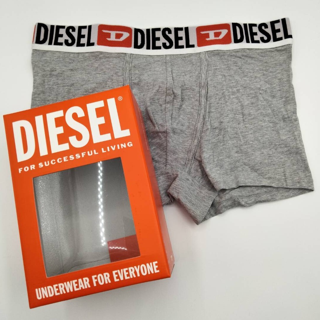 [L размер ]DIESEL( дизель ) боксеры серый 1 листов мужской боксеры мужчина нижнее белье E6826