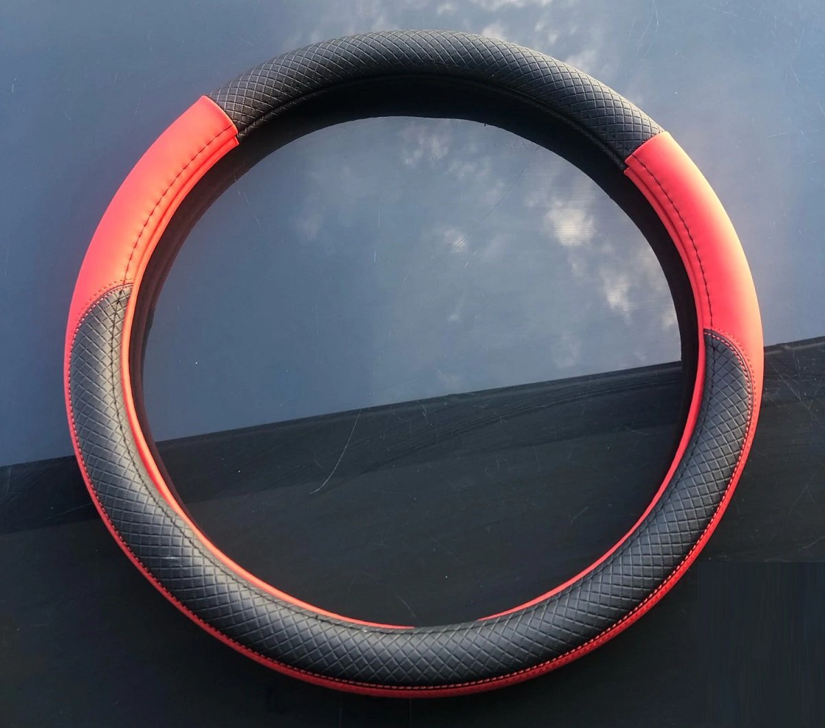  оплетка руля Axela BL оплетка руля кожа Mazda высокое качество скольжение предотвращение ударная абсорбция можно выбрать 9 цвет DERMAY