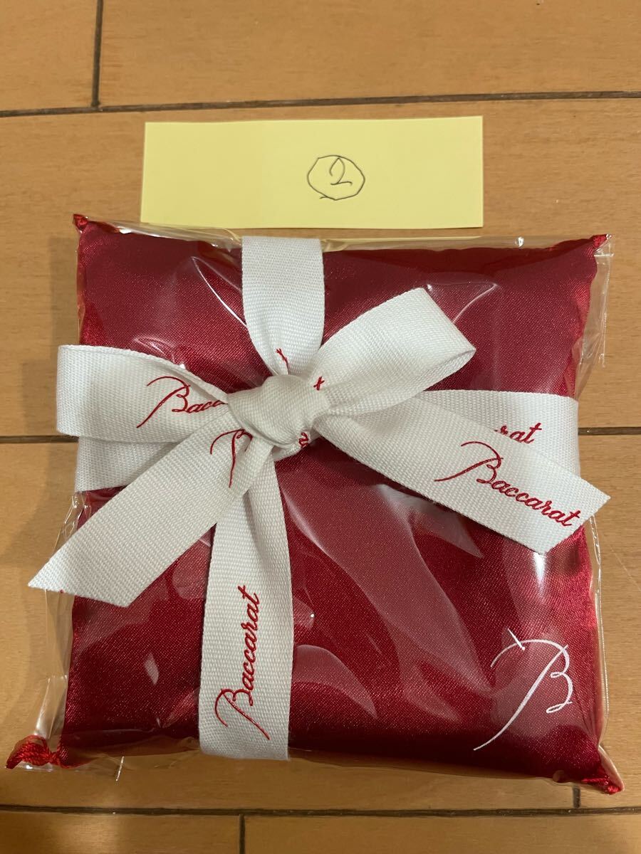 新品 Baccarat バカラ 座布団 赤色 まねき猫用 ダルマ用 ② 新品 Baccarat バカラ 座布団 赤色 まねき猫用 ダルマ用 ②