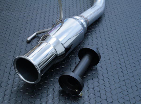 ステンレス砲弾マフラー ヴィッツ ＲＳ DBA-NCP91 (H17/2～) 89.1Φ-70Φ（SUS304) 競(jìng)技専用?受注生産