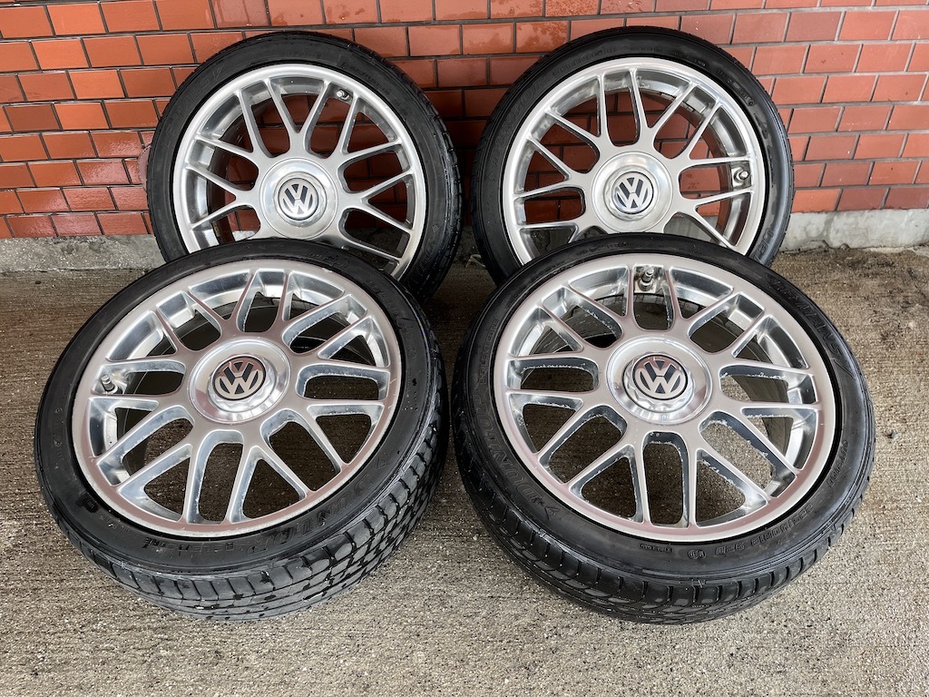 【希少】ゴルフ4GTi 25th anniversary アニバーサリーホイール　BBS RC336 5H PCD100 【送料込】_画像1