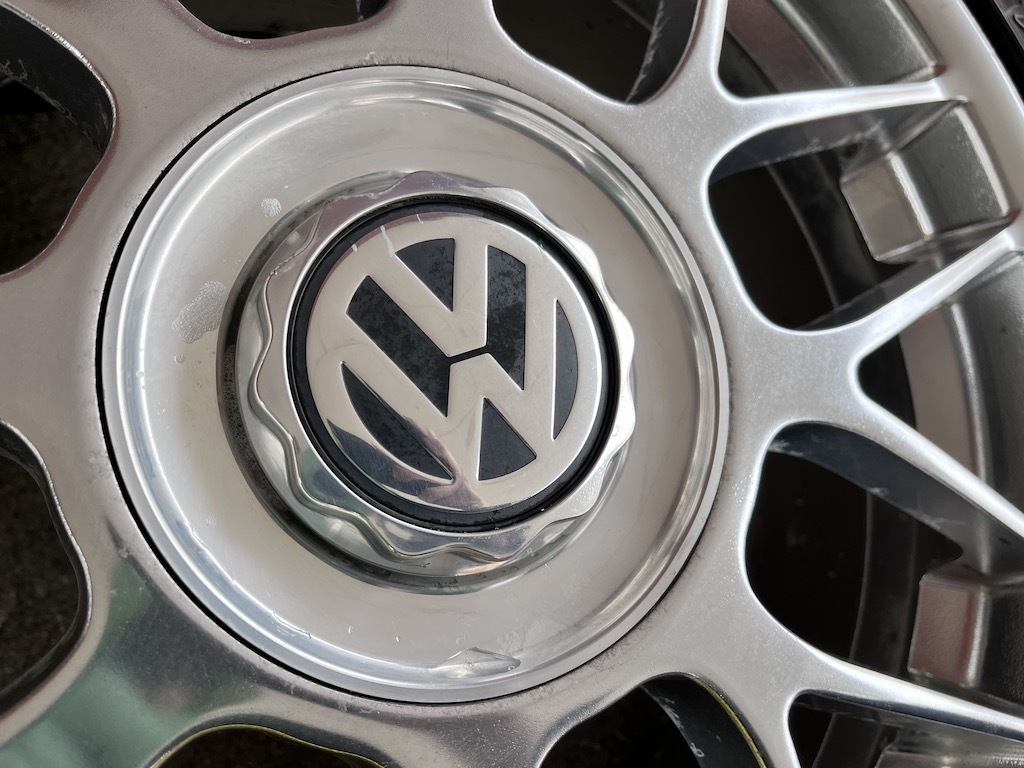 【希少】ゴルフ4GTi 25th anniversary アニバーサリーホイール　BBS RC336 5H PCD100 【送料込】_画像3