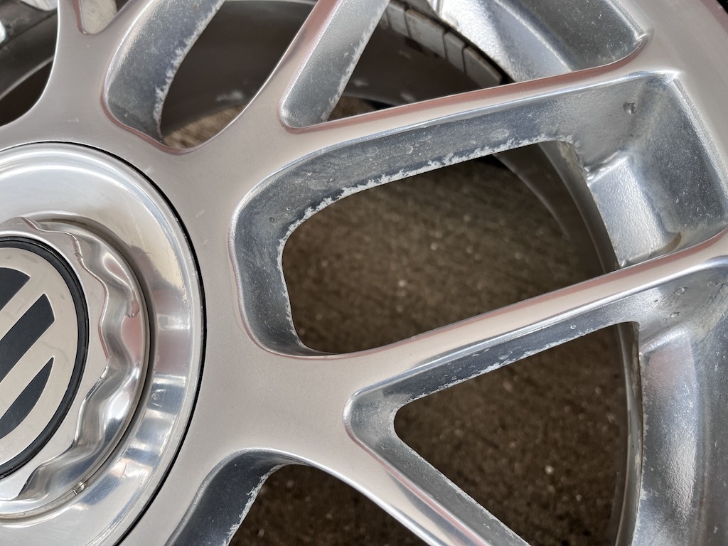 【希少】ゴルフ4GTi 25th anniversary アニバーサリーホイール　BBS RC336 5H PCD100 【送料込】_画像5