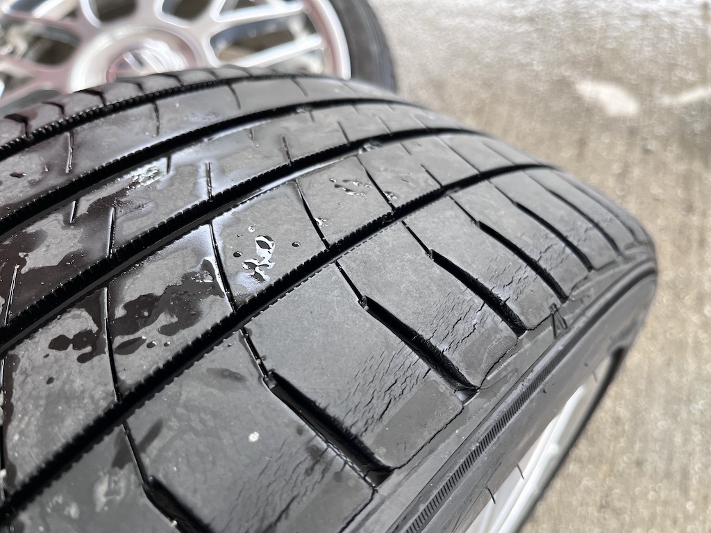 【希少】ゴルフ4GTi 25th anniversary アニバーサリーホイール　BBS RC336 5H PCD100 【送料込】_画像6