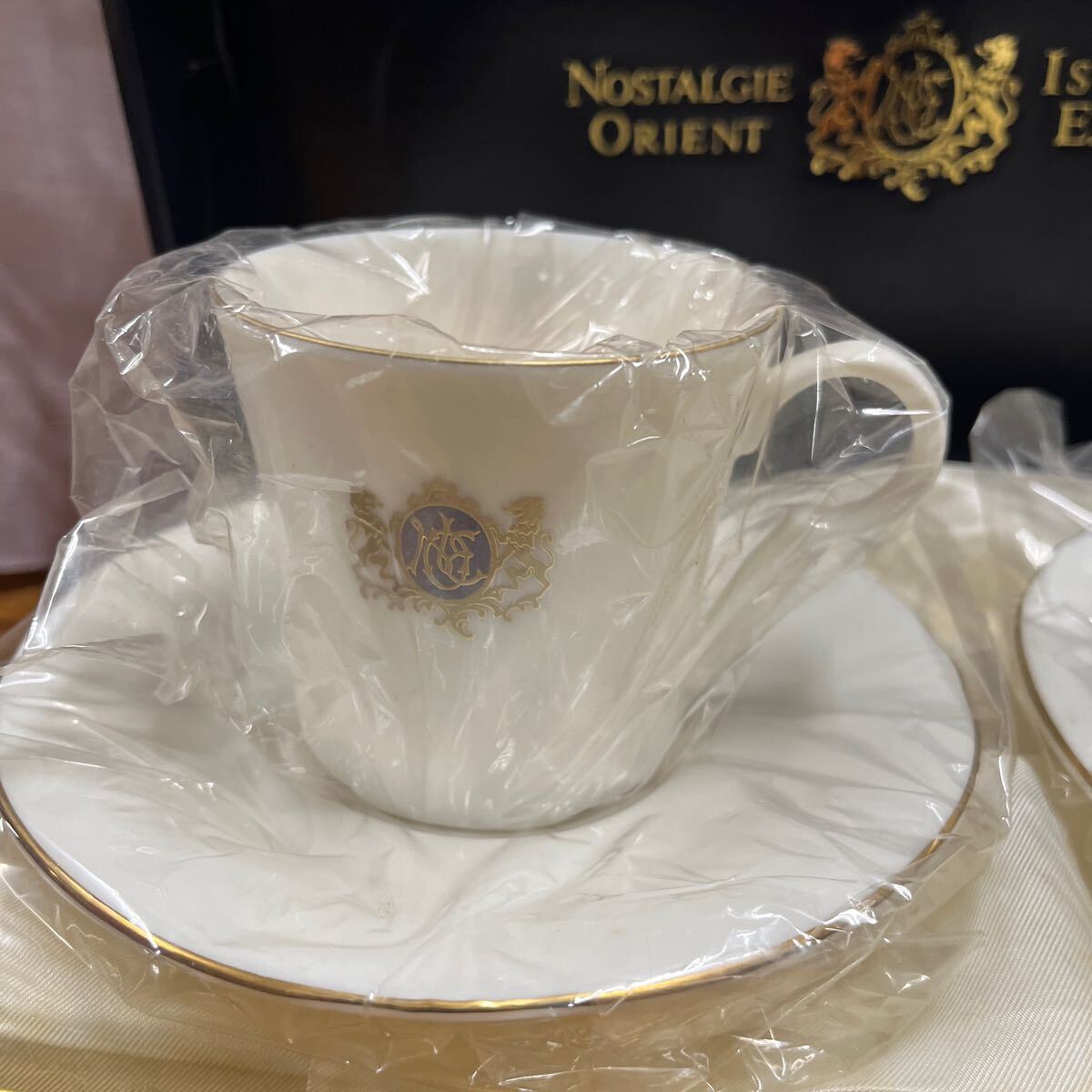 オリエント エクスプレス カップ&ソーサー コーヒー　 ペア　2客セット