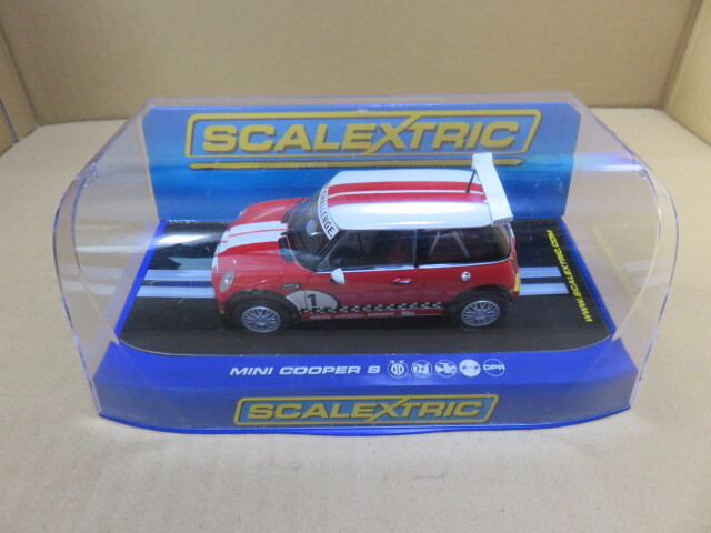 スケーレックス スロットカー ミニクーパー&フォード セット ☆中古 スロットカー スケーレックス製 ミニ クーパーS 1/32