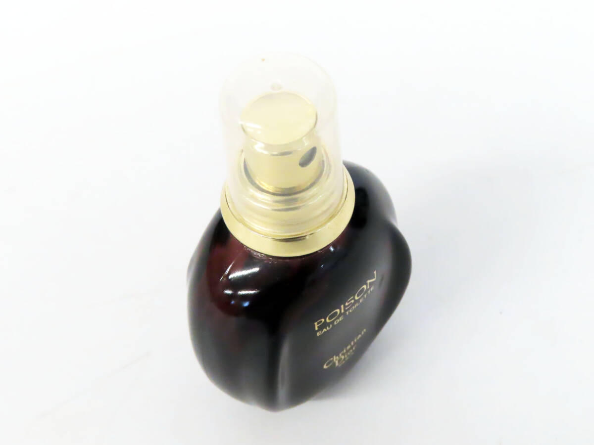 !_26839 Christian Dior Dior POISON EAU DE TOILETTEpwazono-doto трещина духи натуральный спрей 30ml Франция производства осталось 30% ранг 