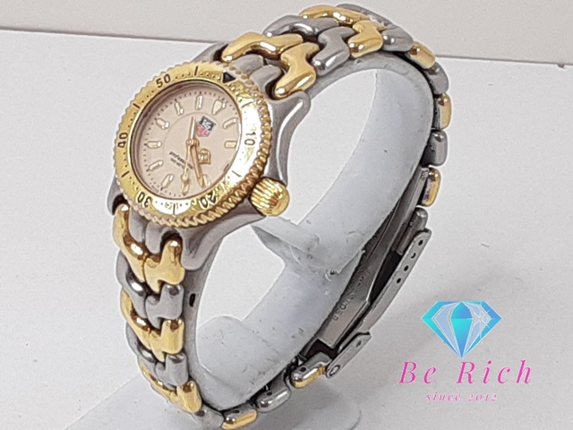  TAG Heuer TAG HEUER cell Professional 200M женские наручные часы Date WG1421-0 SS GP кварц QZ[ б/у ][ бесплатная доставка ]bt3378