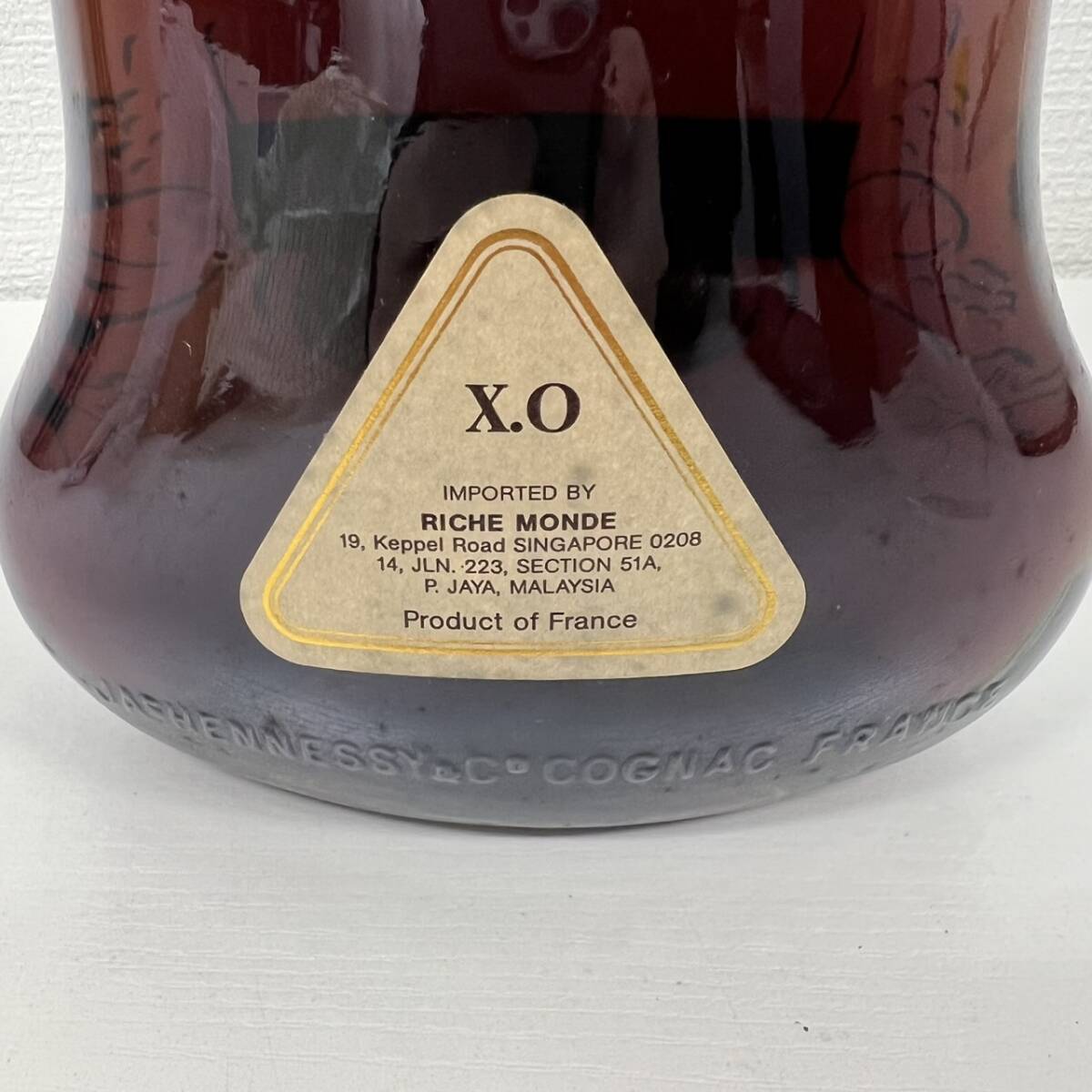 ○【未開栓】Hennessy XO COGNAC ヘネシー X.O 金キャップ ○【未開栓】Hennessy XO COGNAC ヘネシー X.O 金キャップ