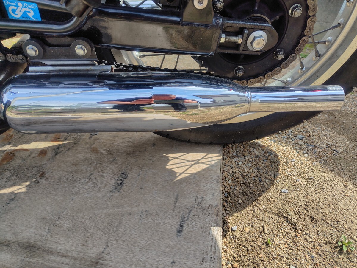 W650 デイトナ製 トライアンフマフラー 車検対応★W400 W650 デイトナ製 トライアンフマフラー 車検対応★W400