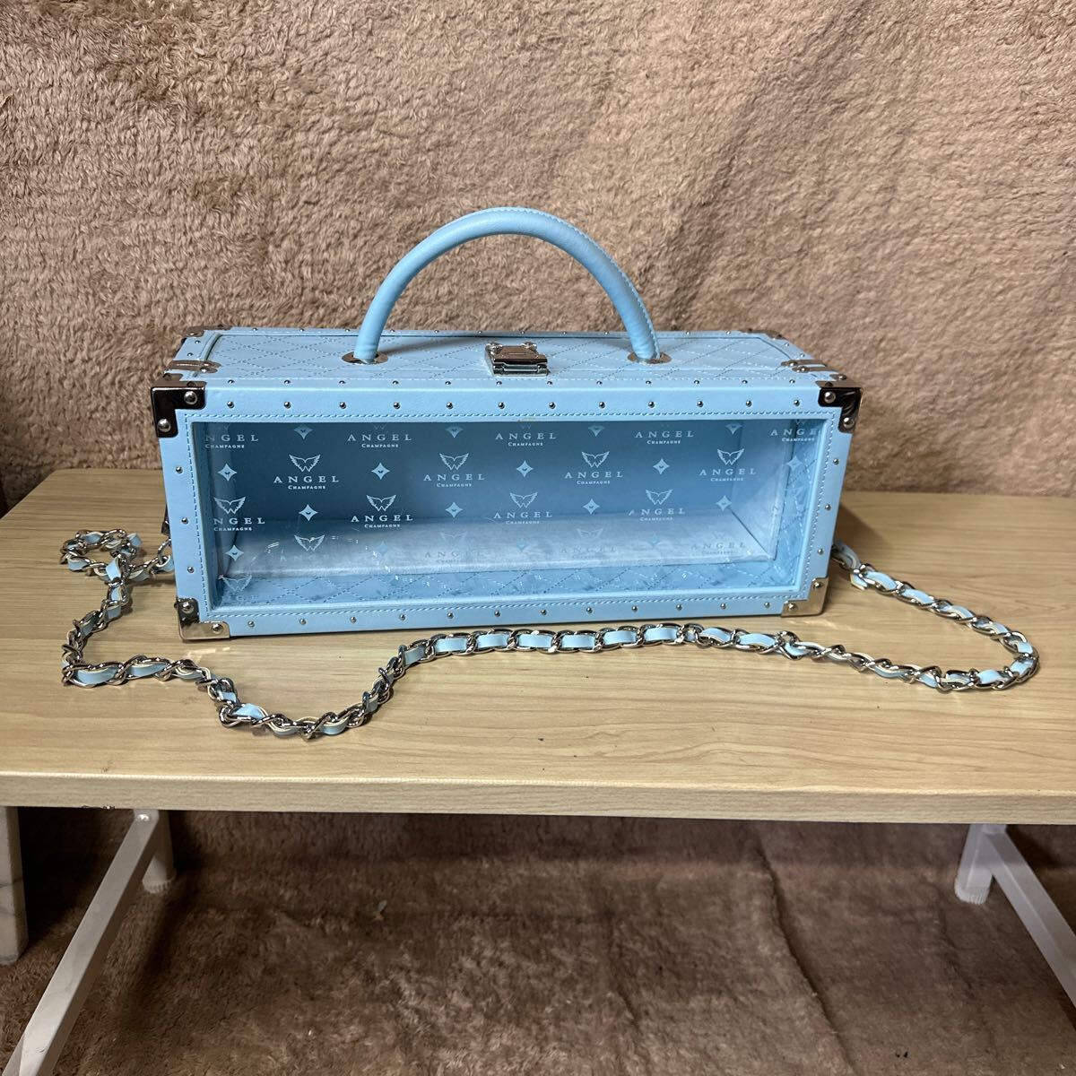 美品 空き瓶&空き箱☆ ANGEL エンジェル ドゥミセック ブルー 美品 空き瓶&空き箱☆ ANGEL エンジェル ドゥミセック ブルー