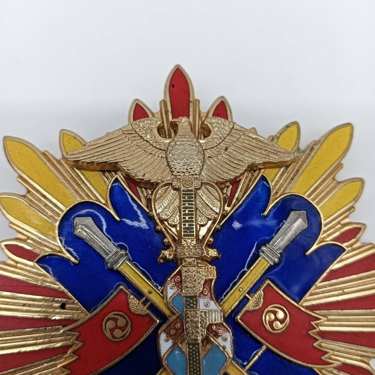 A2041】レア 功一級 金鵄勲章 複製品 レプリカ 正章副章 勲章 A2041】レア 功一級 金鵄勲章 複製品 レプリカ 正章副章 勲章