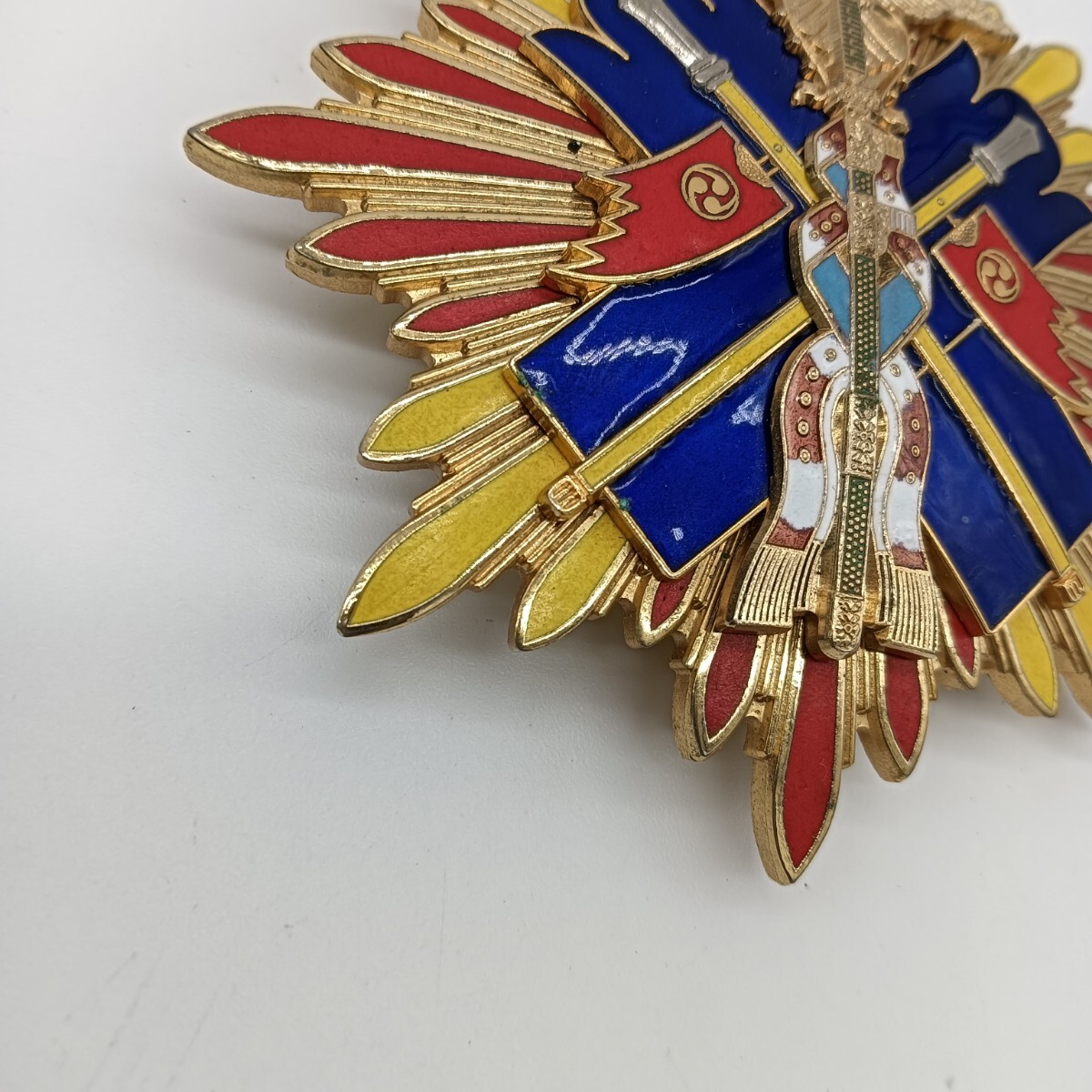 A2041】レア 功一級 金鵄勲章 複製品 レプリカ 正章副章 勲章 A2041】レア 功一級 金鵄勲章 複製品 レプリカ 正章副章 勲章