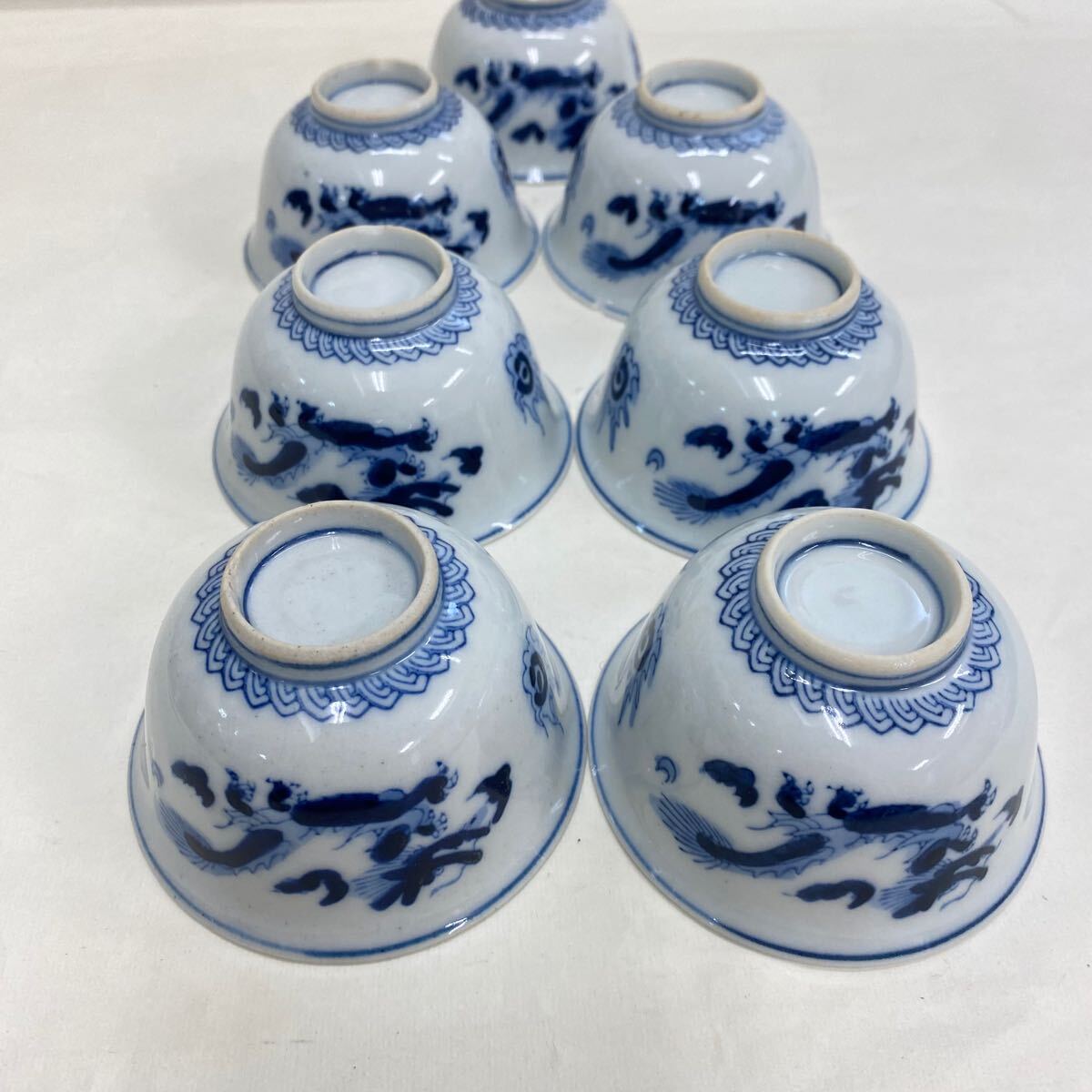T72 手描き 染付 煎茶器 煎茶碗 中国茶 カップ 藍色 呉須 茶道具 T72 手描き 染付 煎茶器 煎茶碗 中国茶 カップ 藍色 呉須 茶道具