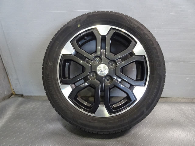  литье DBA-LA250S колесо колесо оригинальный aluminium 15 дюймовый x4.5J 4 дыра 1 шт. P=100 +45 23 год шина есть 1kurudepa