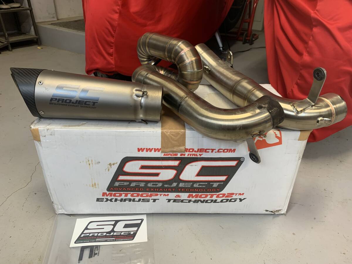 Ducati1299s Panigale SC PROJECTエキゾースト一式