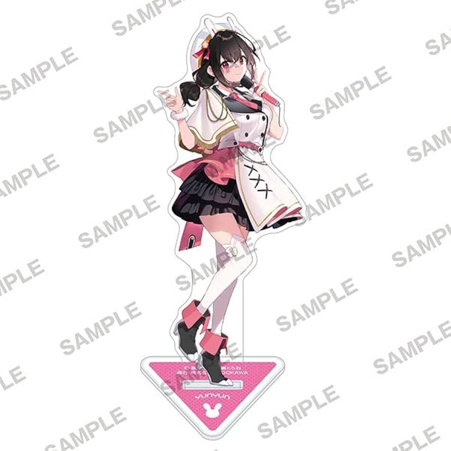 この素晴らしい世界に爆焔を！　アニメ化記念フェア 描き下ろしアクリルスタンド ゆんゆん アイドル衣装　この素晴らしい世界に祝福を!