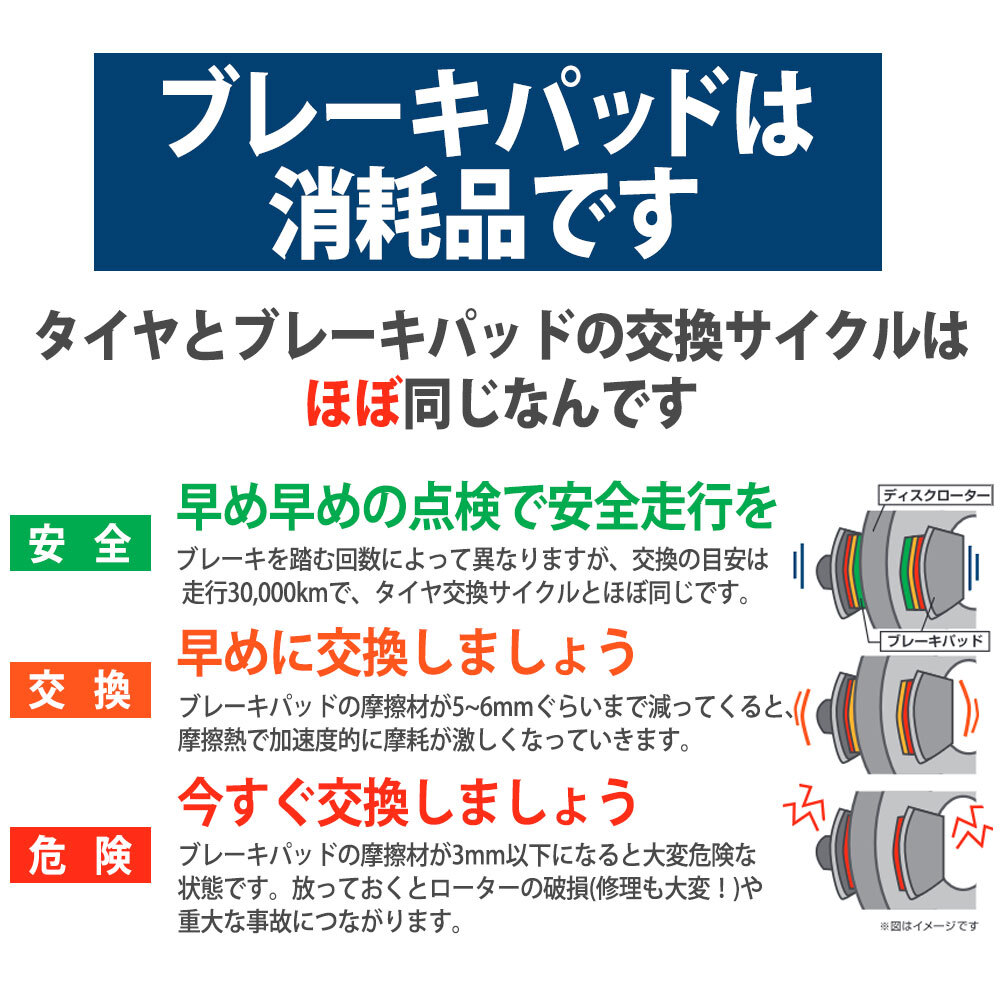 ADVICS アドヴィックス ブレーキパッド SN フロント左右セット bB/bBオープンデッキ QNC20/QNC25 06.01-16.07 SN949P_画像3