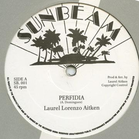 ジャマイカ12” Laurel Aitken Perfidia / La Cucuarancha SB001 Sunbeam /00210