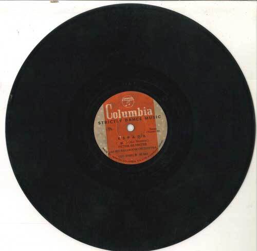 78RPM/SP Victor Silvester Love, Live For Ever / Espada M243 COLUMBIA /00500