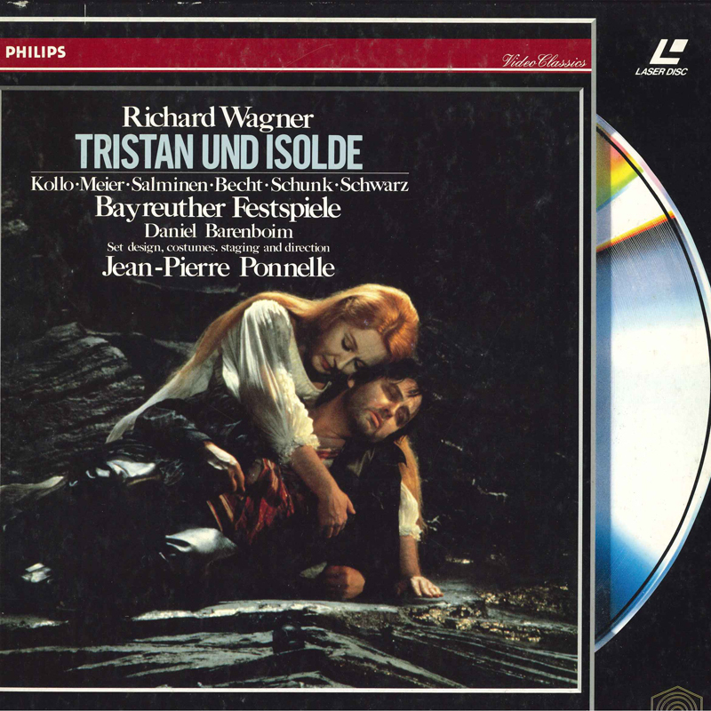 3xLASERDISC Richard Wagner Tristan Und ISOLDE PHLP900911 PHILIPS /02000