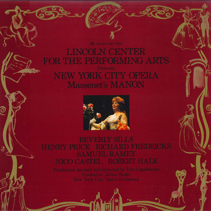 2discs LASERDISC Massenet Massenet: Manon: N.y.c Opera SKL1009 SHOBI /01200