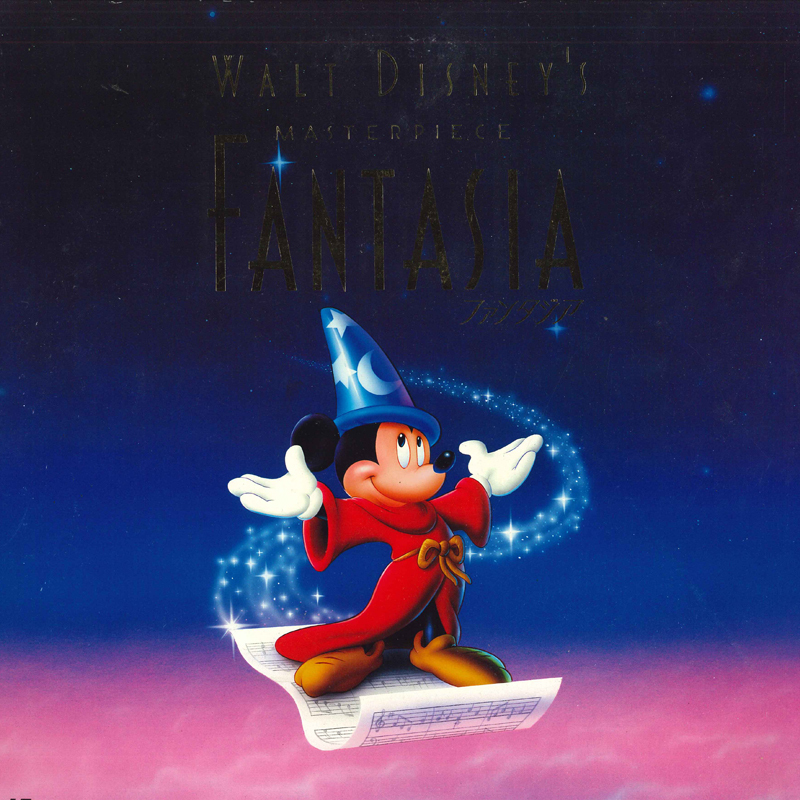 2discs LASERDISC Anime ファンタジア PILA1111 WALT DISNEY /01400