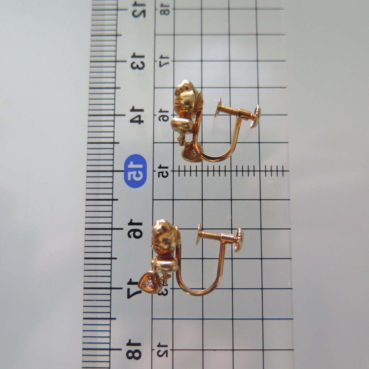 K18　キティ　イヤリング　5ｇ