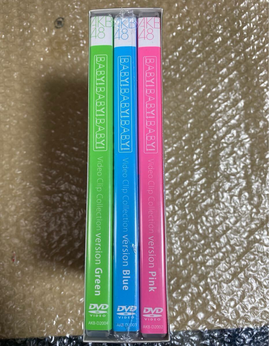 貴重な未開封新品】DVD AKB48/Baby! Baby! Baby! Video Clip Box 貴重な未開封新品】DVD AKB48/Baby! Baby! Baby! Video Clip Box