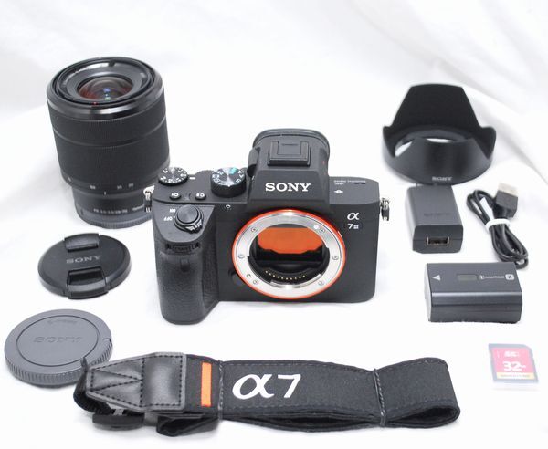 新品同様 86ショット・SDカード付き】SONY ソニー α7 Ⅲ ILCE 新品同様 86ショット・SDカード付き】SONY ソニー α7 Ⅲ ILCE