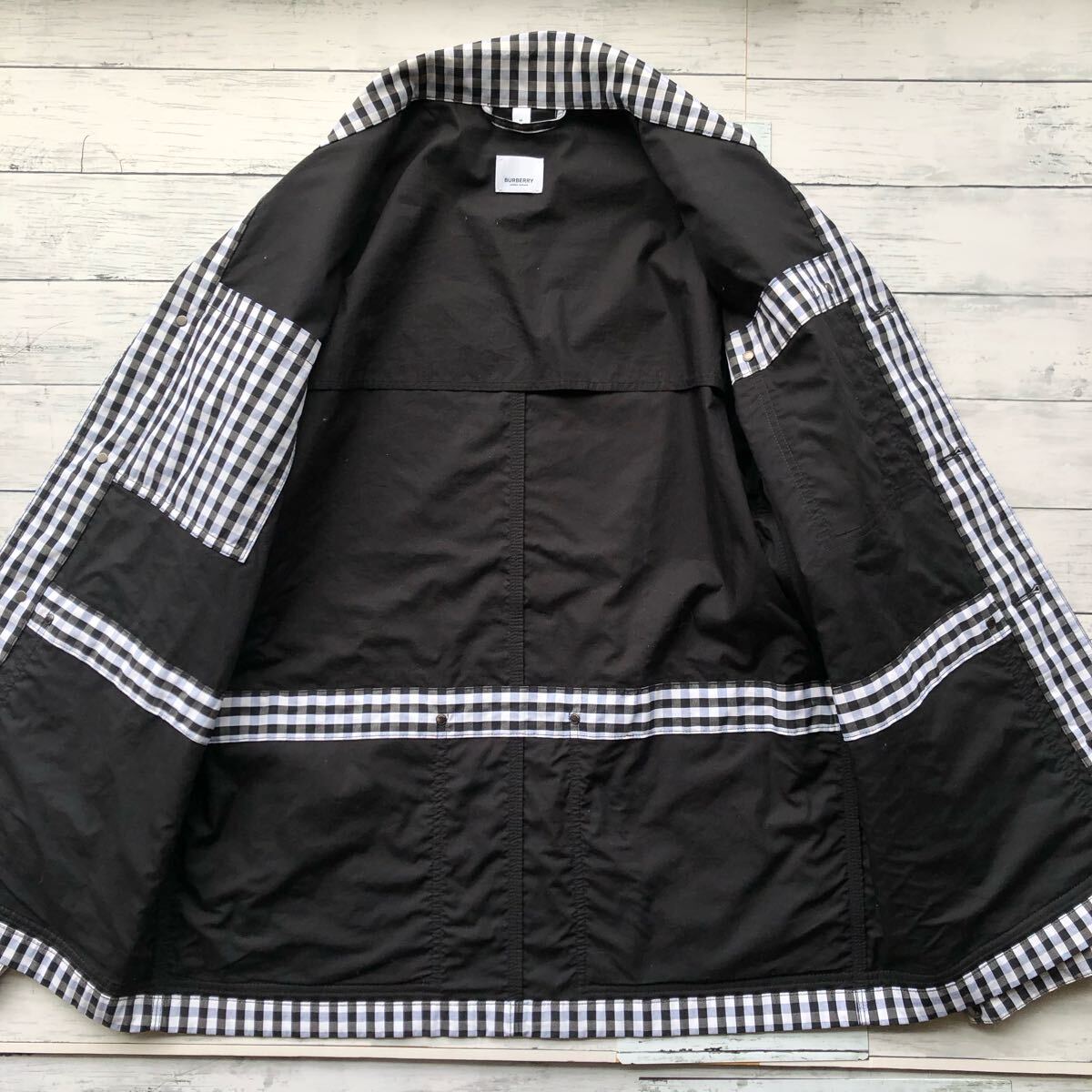 美品/L-XL相当/近年 BURBERRY バーバリーロンドン ギンガム 美品/L-XL相当/近年 BURBERRY バーバリーロンドン ギンガム