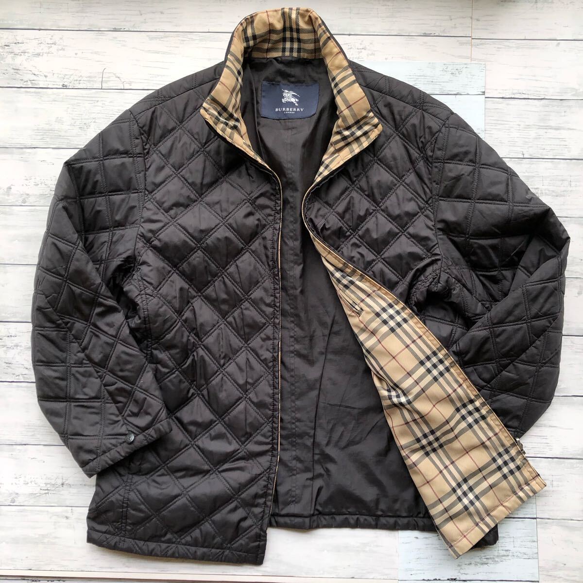 L相当/3way/ノバチェック◎バーバリーロンドン BURBERRY L相当/3way/ノバチェック◎バーバリーロンドン BURBERRY