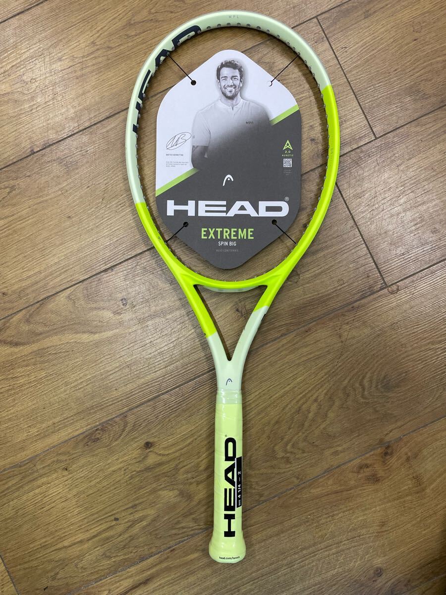 ヘッド エクストリームMPL グリップ2 国内正規品 新品未使用 無料ガット有 張り代サービス メーカー保証_画像1