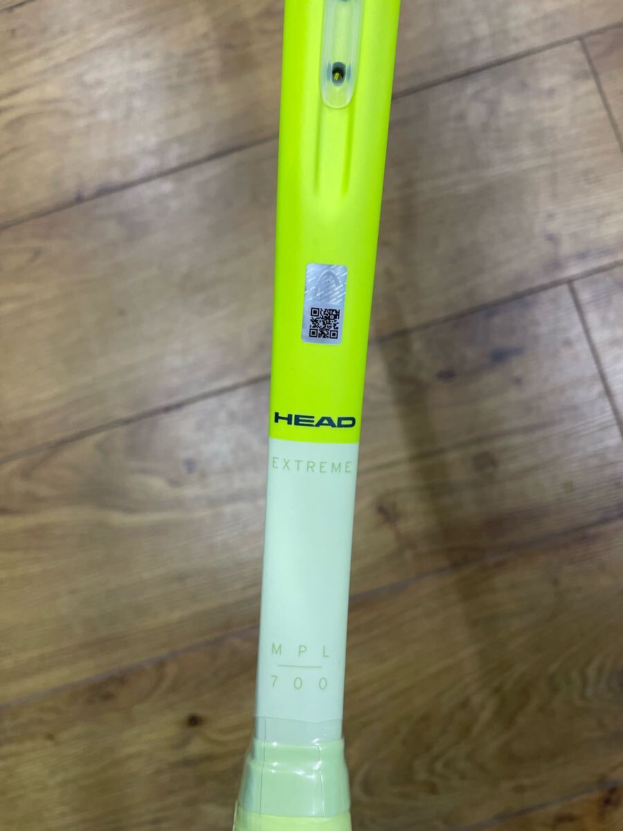 ヘッド エクストリームMPL グリップ2 国内正規品 新品未使用 無料ガット有 張り代サービス メーカー保証_画像3