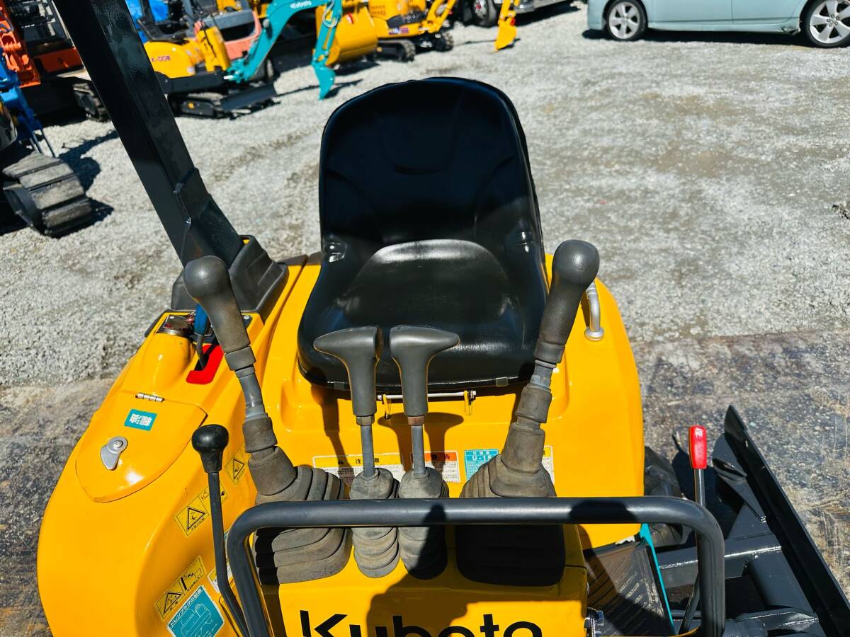  Kubota U-15-1 скоростей *1.5T Class * заменяемый ножек * образец OK* зажим имеется * б/у Mini гидравлический экскаватор Mini Yumbo покупка в обмен на старую модель с доплатой OK