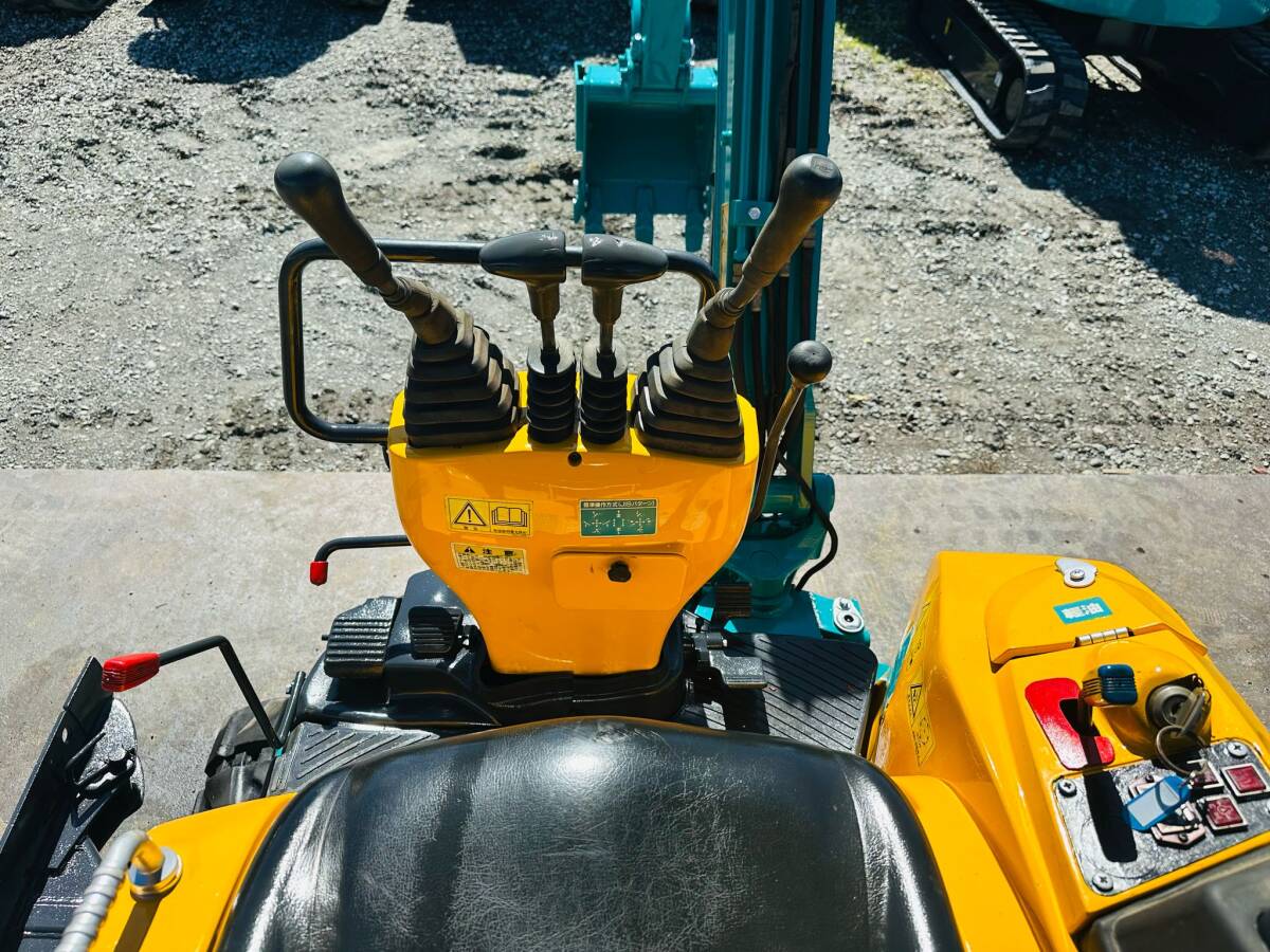  Kubota U-15-1 скоростей *1.5T Class * заменяемый ножек * образец OK* зажим имеется * б/у Mini гидравлический экскаватор Mini Yumbo покупка в обмен на старую модель с доплатой OK