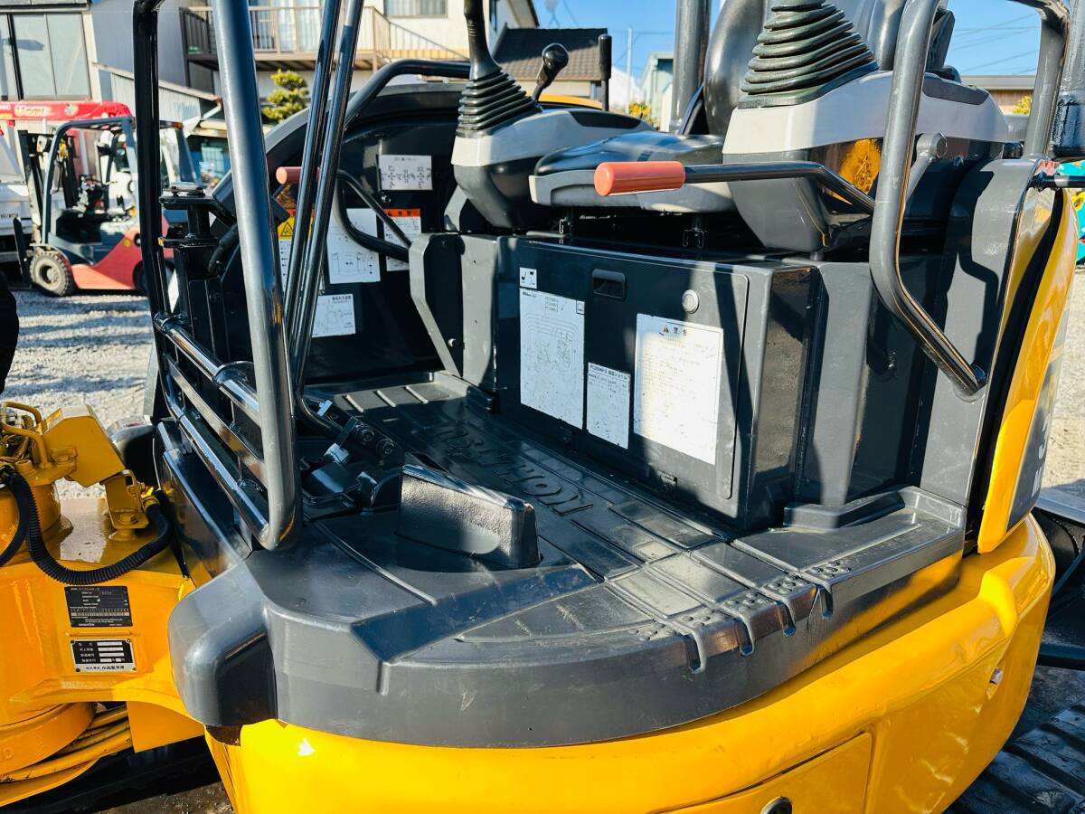 !_ Komatsu PC35MR-3 скоростей *3.5T Class *4WAY мульти- * новый товар зажим, с краном * б/у Mini гидравлический экскаватор Mini Yumbo покупка в обмен на старую модель с доплатой OK
