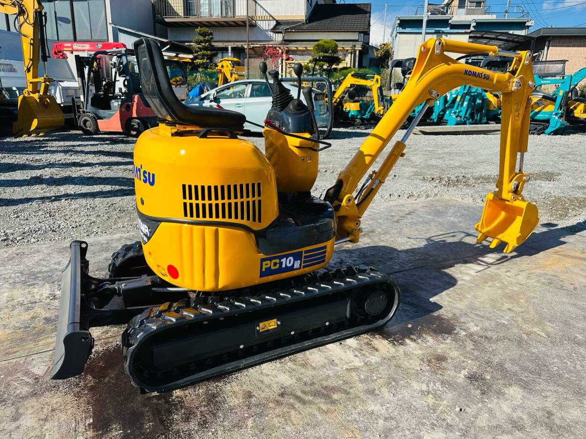  Komatsu PC10MR-2 скоростей *1T Class * образец OK* новый товар зажим имеется * б/у Mini гидравлический экскаватор Mini Yumbo покупка в обмен на старую модель с доплатой OK