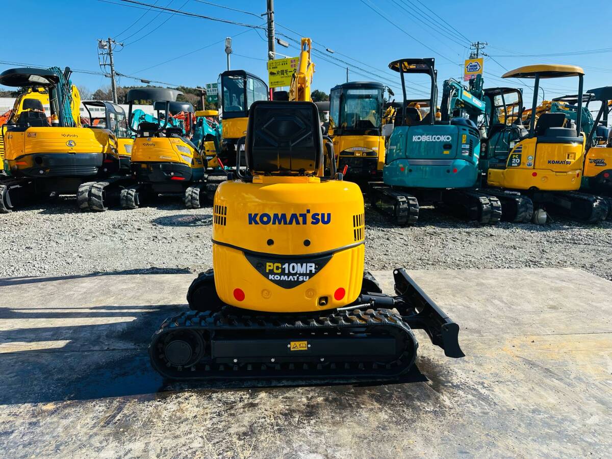  Komatsu PC10MR-2 скоростей *1T Class * образец OK* новый товар зажим имеется * б/у Mini гидравлический экскаватор Mini Yumbo покупка в обмен на старую модель с доплатой OK