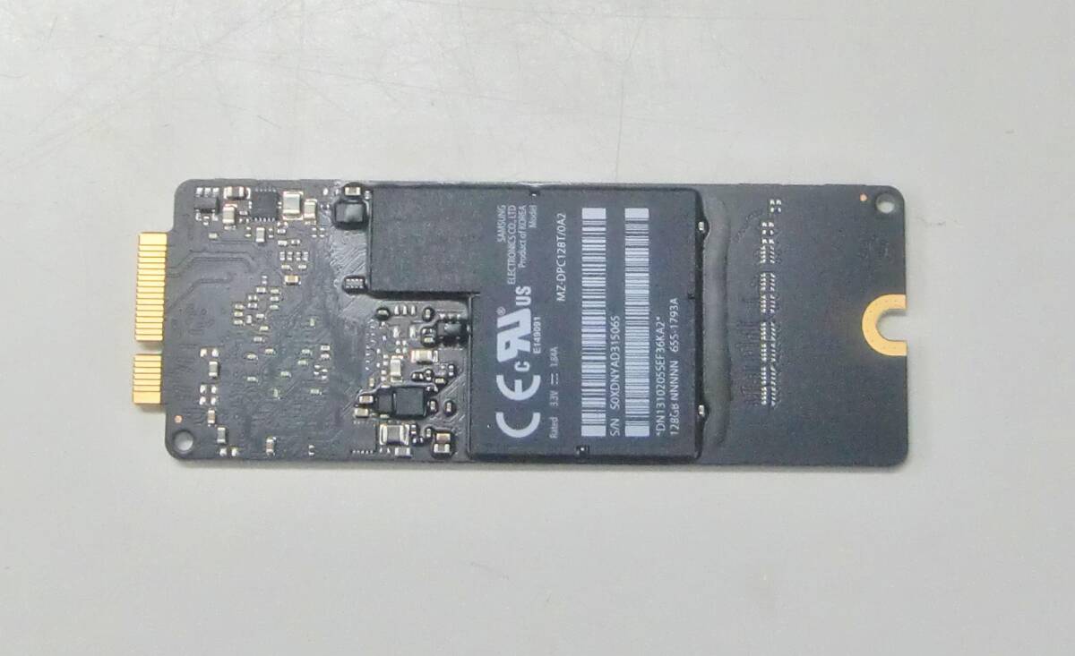 iMac..Apple оригинальный SSD 128GB SAMSUNG рабочий товар .. снятие деталей MZ-DPC128T/0A2 655-1793 встроенный SSD
