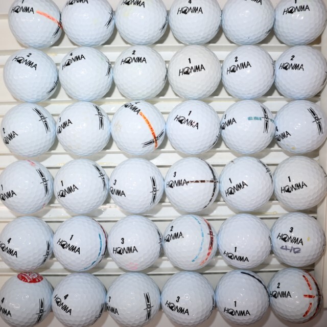 3ダース 2022年モデル ホンマ D1 Bランク HONMA 中古 ロストボール ゴルフボール 送料無料 snt