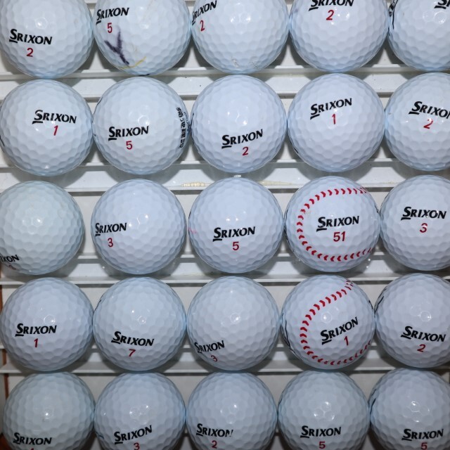 25個(gè) スリクソン X2 Bランク ダンロップ SRIXON 中古 ロストボール 送料無料