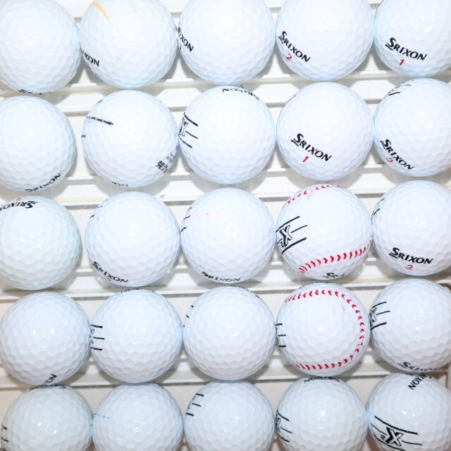 25個(gè) スリクソン X2 Bランク ダンロップ SRIXON 中古 ロストボール 送料無料