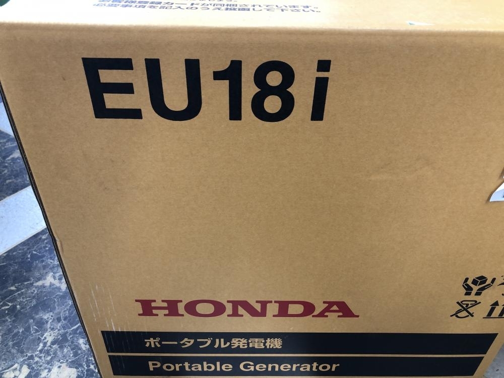 017* не использовался товар * блиц-цена *HONDA портативный генератор EU18i * прямой квитанция .. отправка 