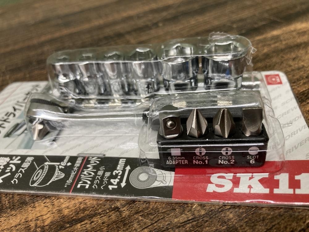 022●未使用品?即決価格●SK11 スリムラチェットドライバーセット SRD-226